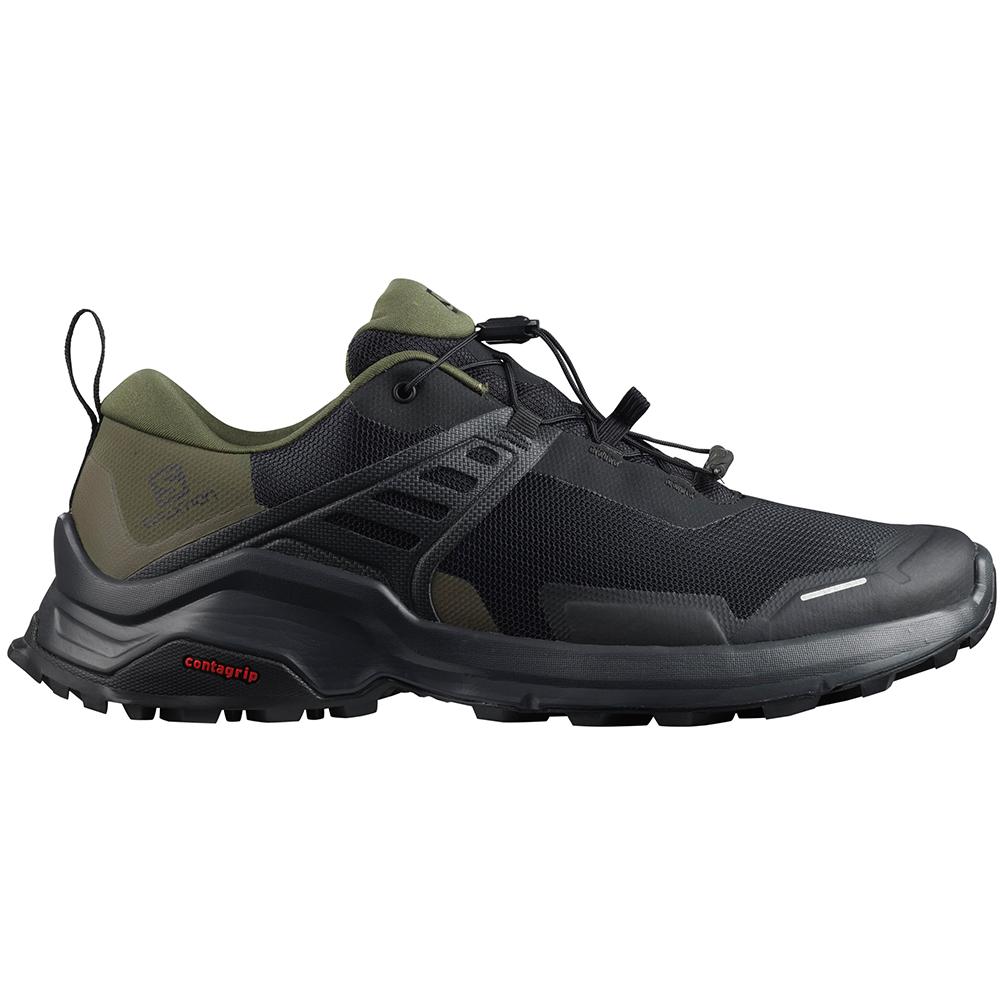 SALOMON UK X RAISE - Mens Trail Running Shoes Black,FRKB75948